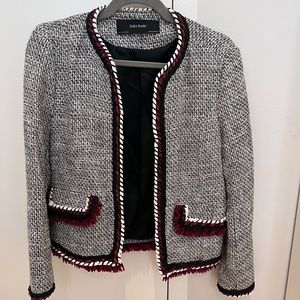 Zara tweed jacket size S